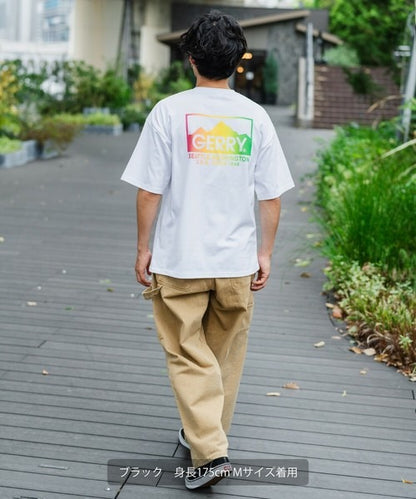 GERRY Custom-made gradient short-sleeved T-shirt