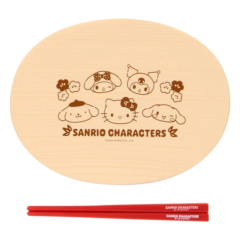 Sanrio Characters Onigiri Plush Set – Kawaii Bento Collection Box