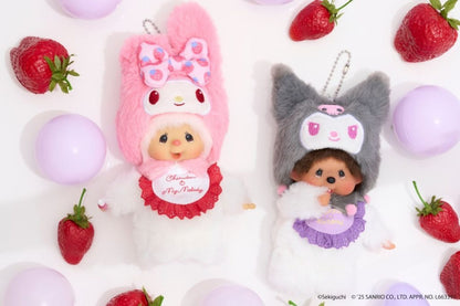 Monchhichi x My Melody Keychain
