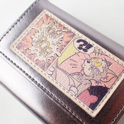 TOM and JERRY x Flapper Comic Applique Mini Wallet
