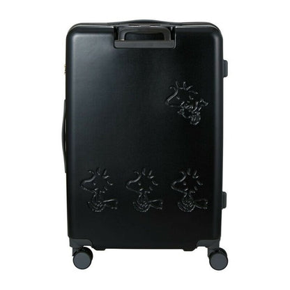 Snoopy Large Zipper Luggage BK