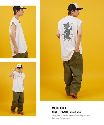 TOM and JERRY Sleeveless T-shirt