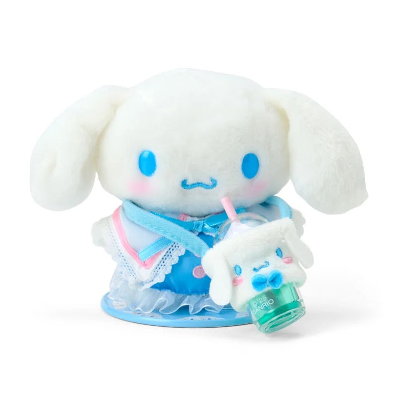 Sanrio Cinnamoroll Pitatto Friends Plush Doll Starter Set – S Size Outfit Kit