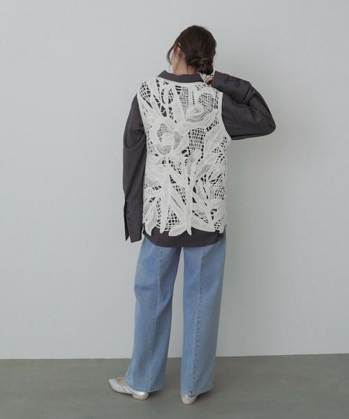 Mohair Crochet Tunic Vest