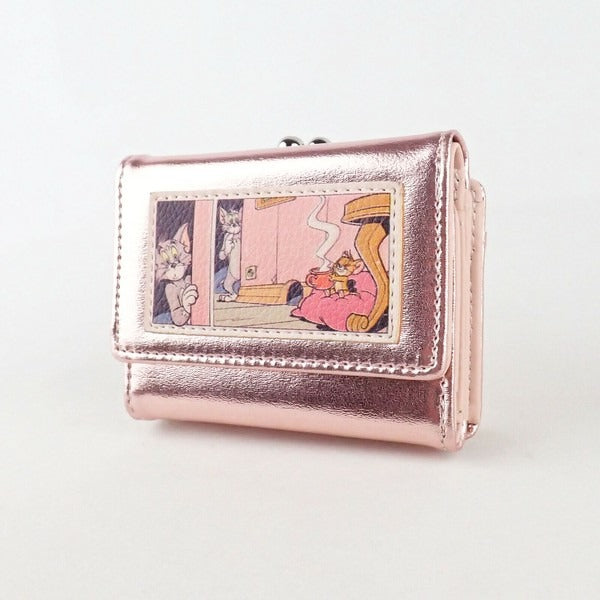 TOM and JERRY x Flapper Comic Applique Mini Wallet