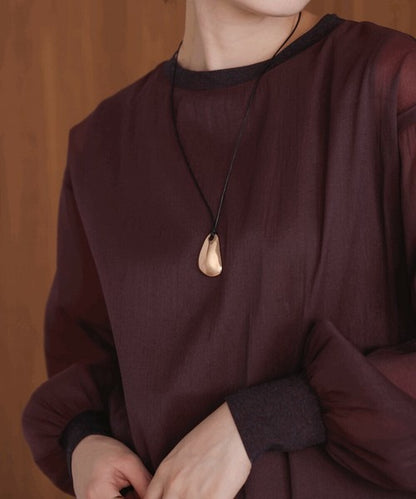 Big Metal Top Necklace