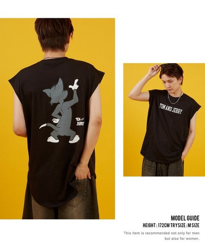 TOM and JERRY Sleeveless T-shirt