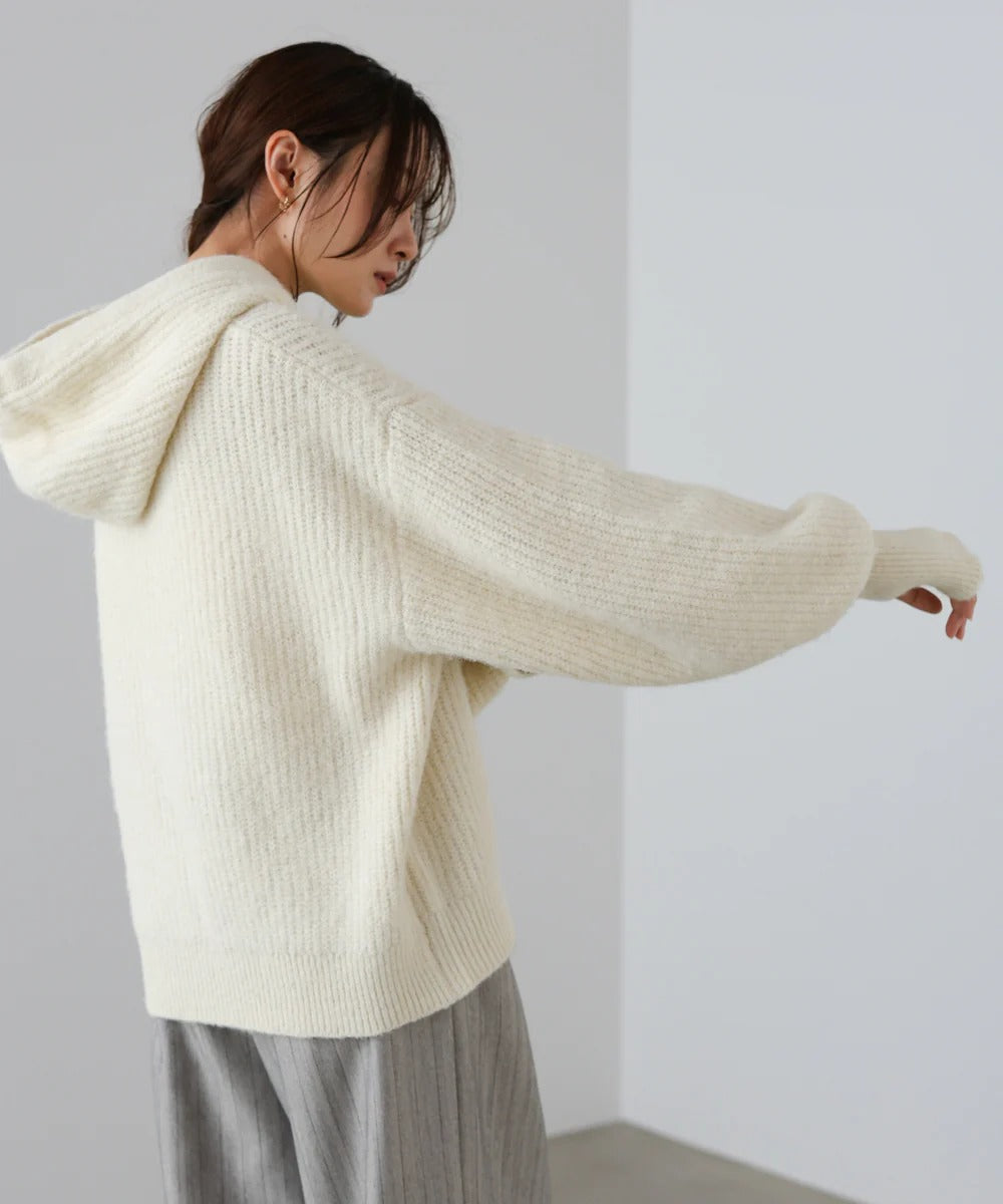 Bab Hoodie Knit Top