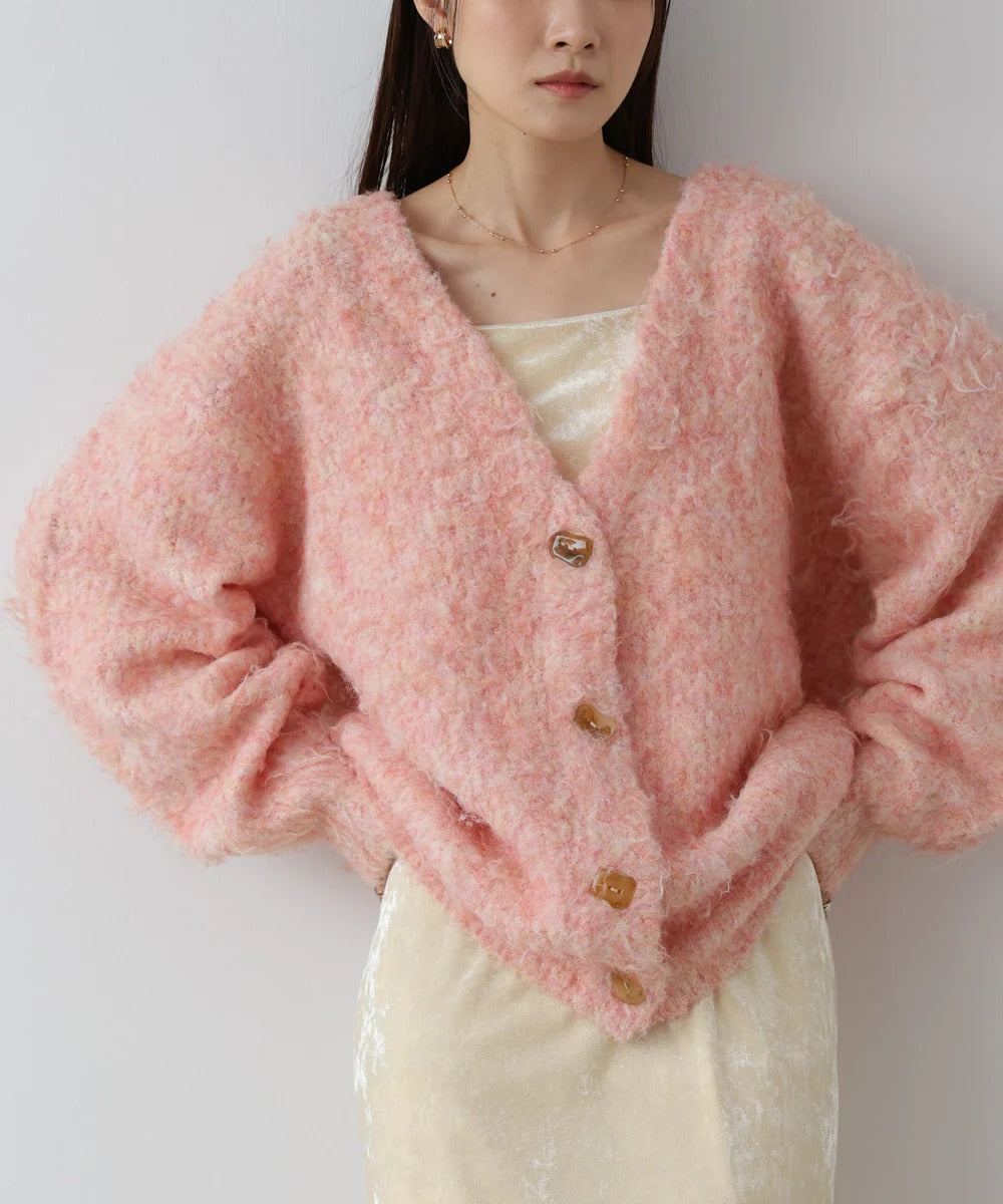 Bab Brushed Knit Cardigan