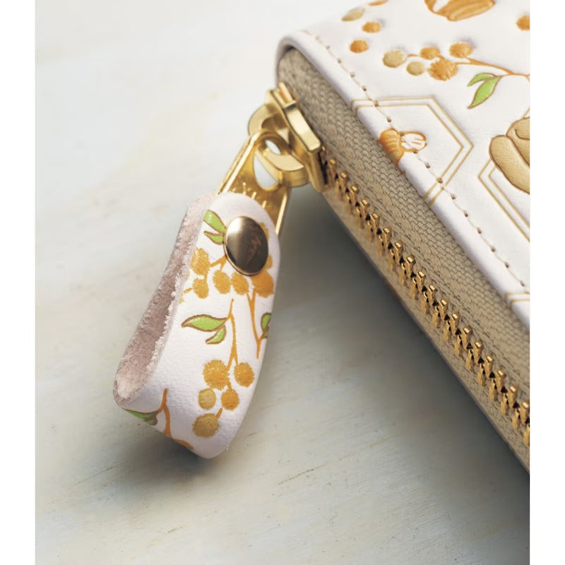 Disney Characters Zipper Long Wallet made in Japan