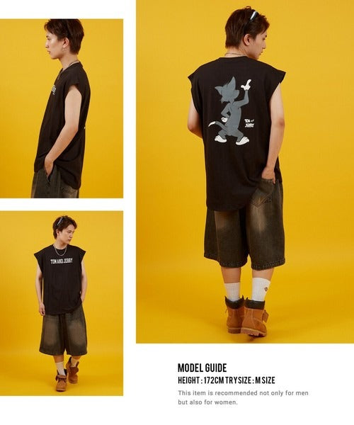 TOM and JERRY Sleeveless T-shirt