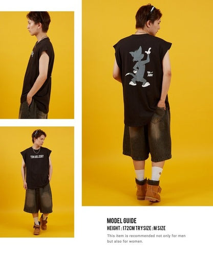 TOM and JERRY Sleeveless T-shirt