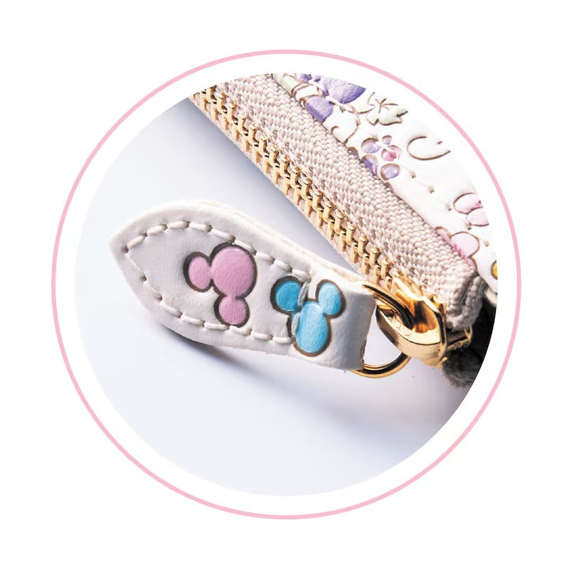 Disney Characters Zipper Long Wallet made in Japan