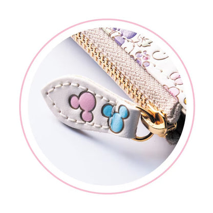 Disney Characters Zipper Long Wallet made in Japan