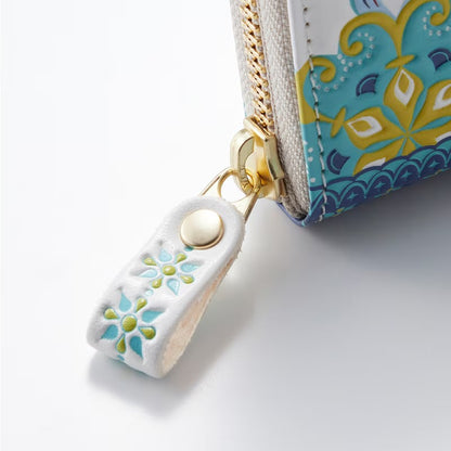 Disney Characters Zipper Long Wallet made in Japan