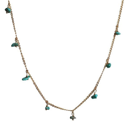 Natural Stone Multi-Stone Mix Necklace