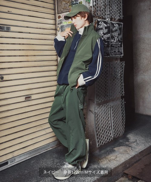 Fleece Half-Zip Track Pullover