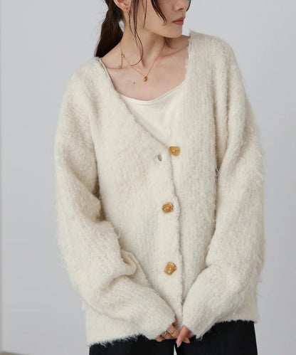 Bab Brushed Knit Cardigan