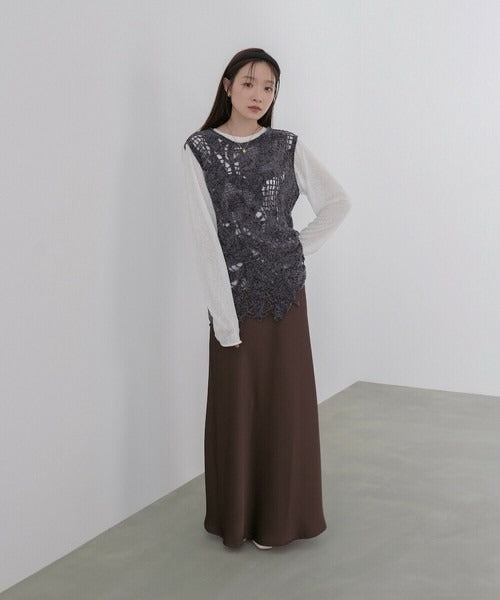 Mohair Crochet Tunic Vest