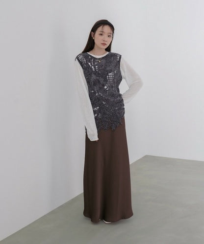 Mohair Crochet Tunic Vest