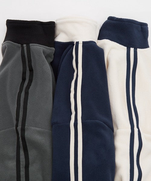 Fleece Half-Zip Track Pullover