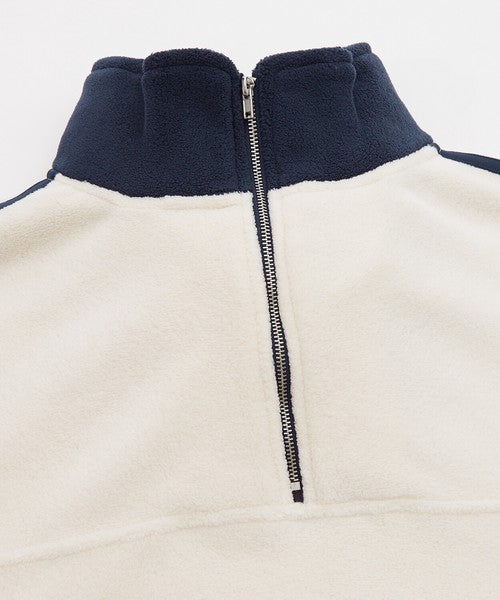 Fleece Half-Zip Track Pullover
