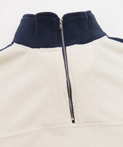 Fleece Half-Zip Track Pullover