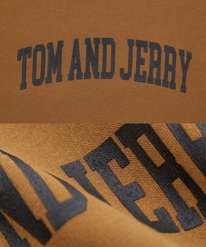 TOM T-100 High-Neck Big Sweatshirt with Back Print