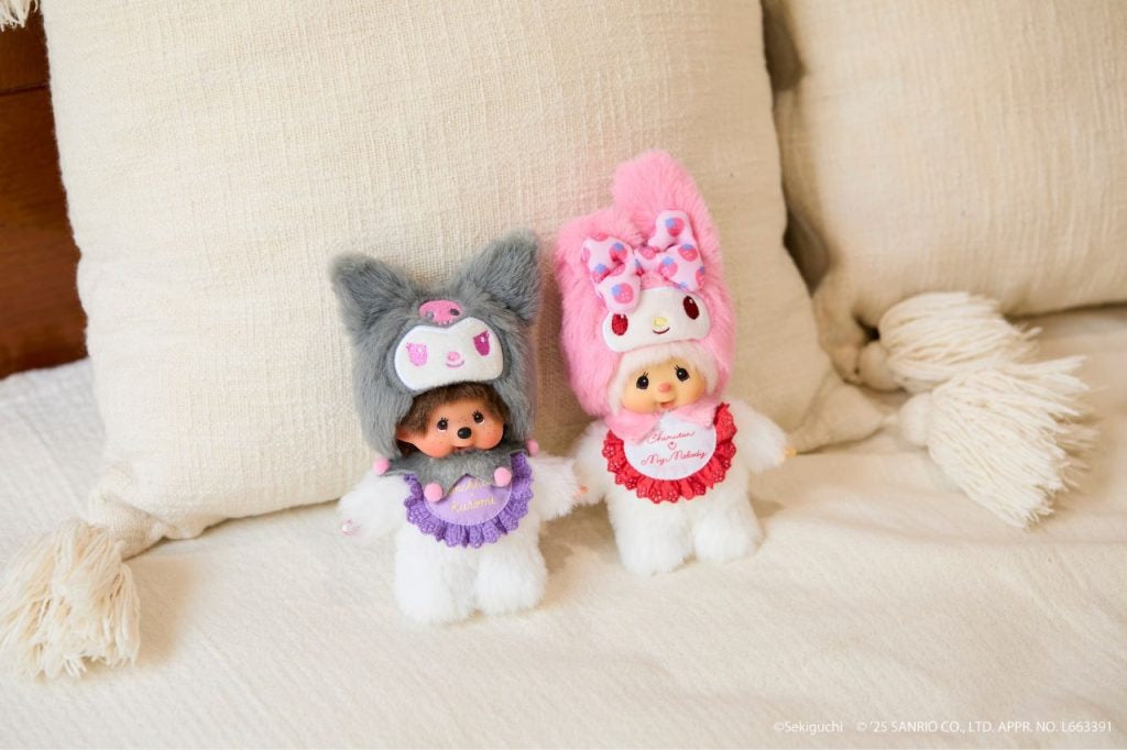 Monchhichi x My Melody Keychain