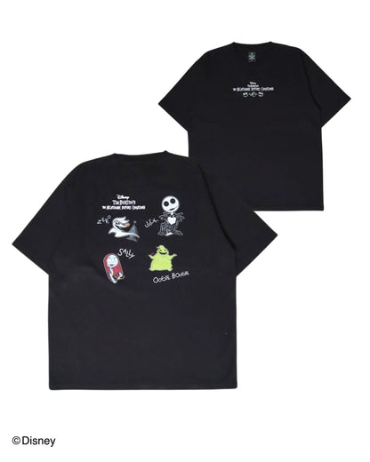 The Nightmare Before Christmas Multi Illust T-shirt