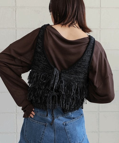 Loop Knit Vest