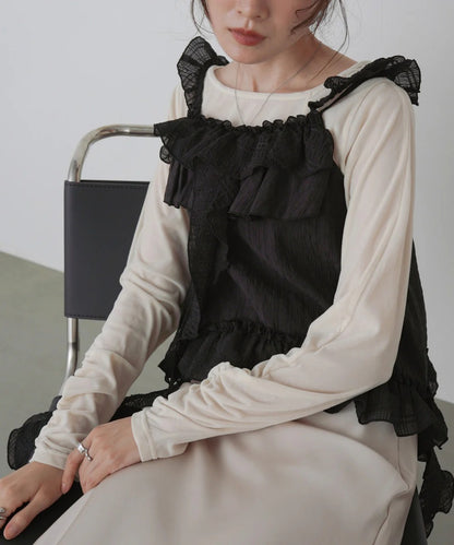 Bab Ruffled Frill Camisole