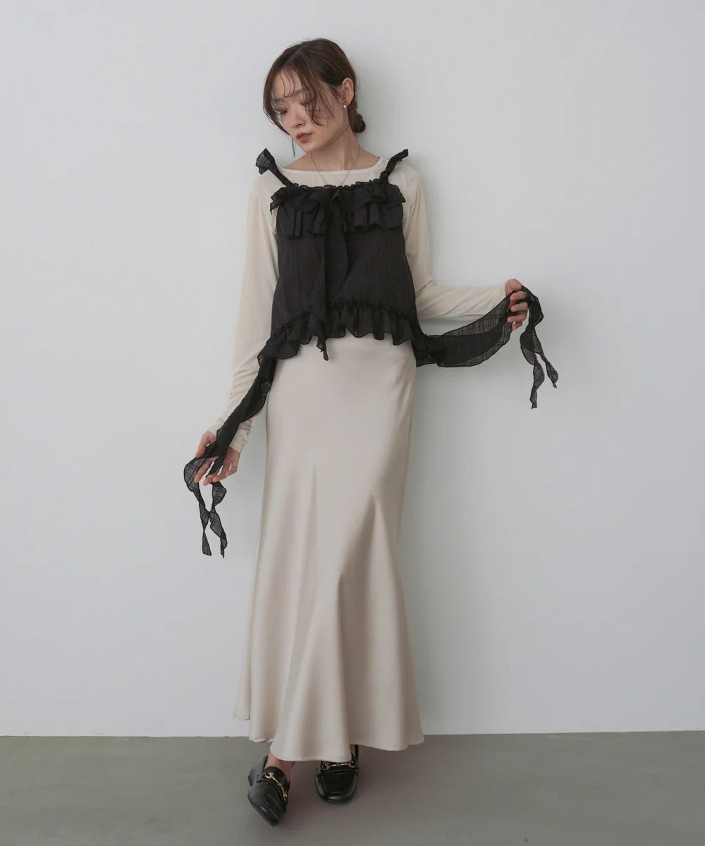 Bab Ruffled Frill Camisole