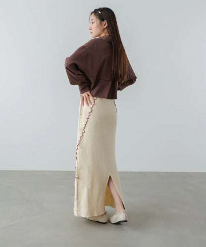 Bab Random Mellow Knit Skirt