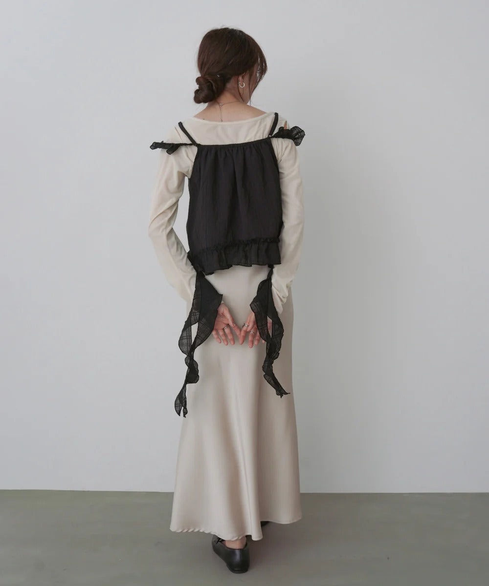 Bab Ruffled Frill Camisole