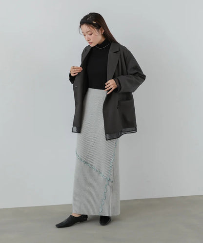 Bab Random Mellow Knit Skirt