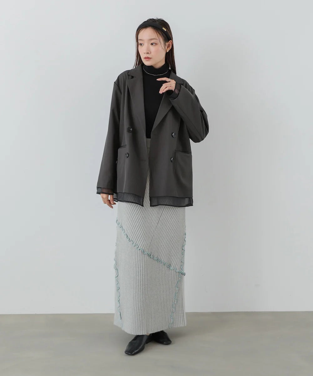 Bab Random Mellow Knit Skirt
