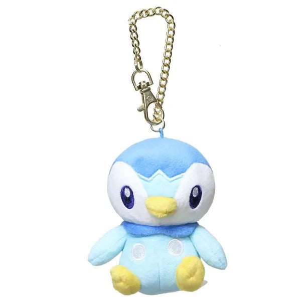 Pokémon Piplup Plush Keychain | Cute Soft Toy Keyring Bag Charm UK