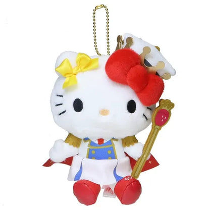 Hello Kitty Queen Plush Keychain | Sanrio Cute Soft Toy Bag Charm Gift UK