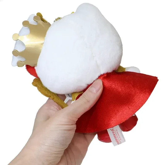 Hello Kitty Queen Plush Keychain | Sanrio Cute Soft Toy Bag Charm Gift UK