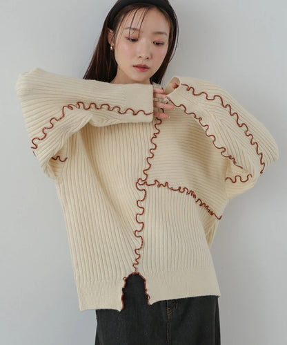 Bab Random Mellow Knit Tops