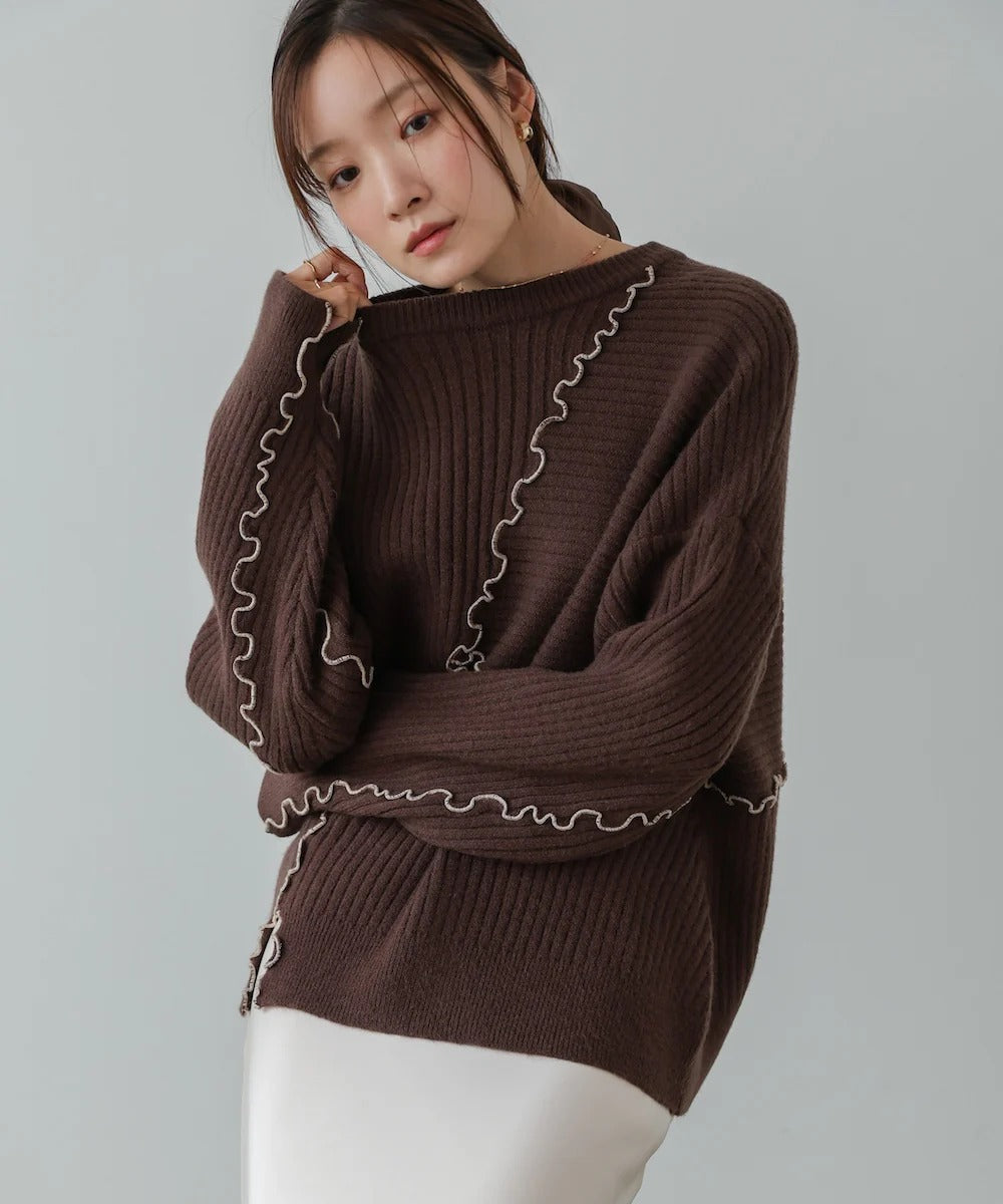 Bab Random Mellow Knit Tops
