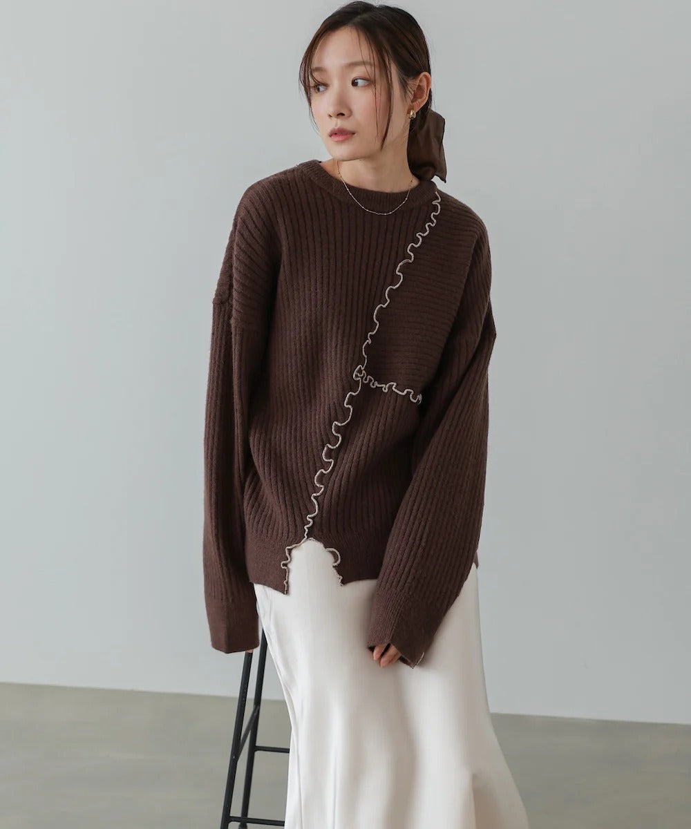 Bab Random Mellow Knit Tops
