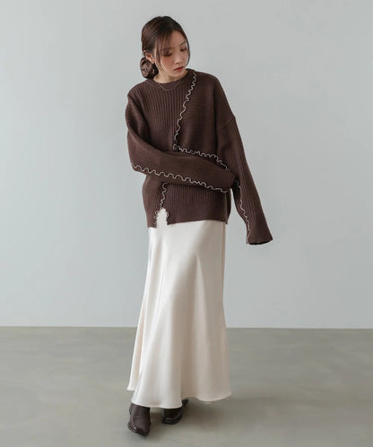 Bab Random Mellow Knit Tops