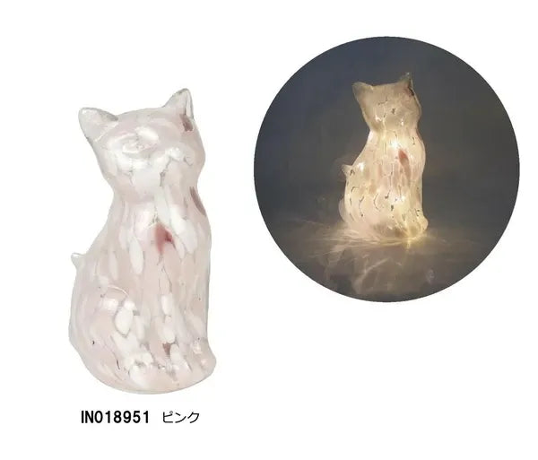 Marble Glass Cat