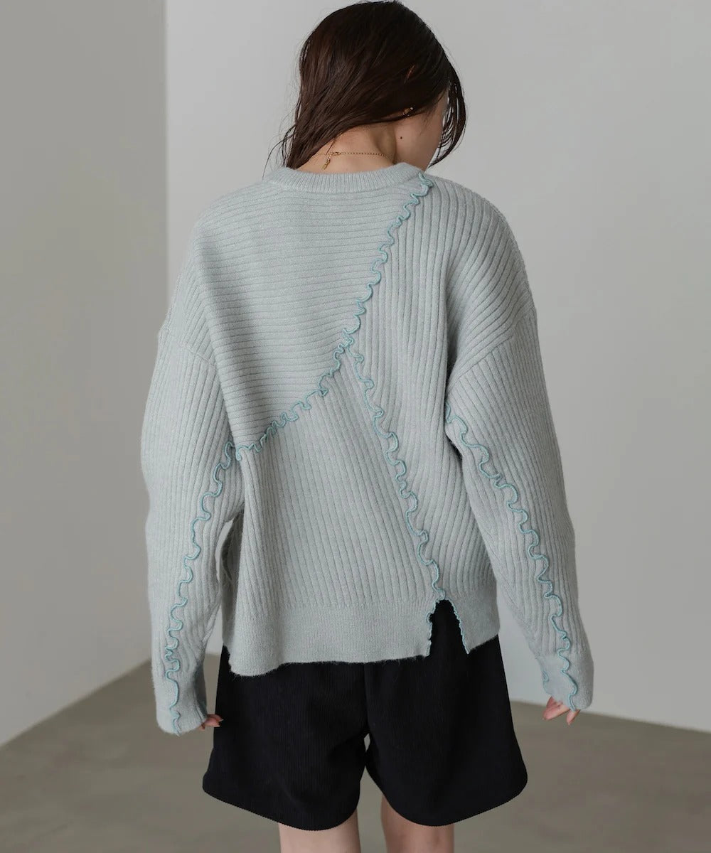Bab Random Mellow Knit Tops