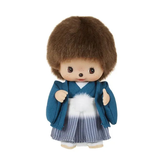 Official Sekiguchi Babychhichi Hakama Plush Doll – Traditional Japanese Monchhichi Collectible