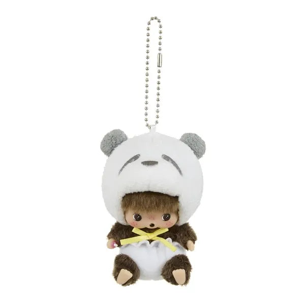 Monchhichi Bebichhichi Animal Big Face Plush Keychain – Cute Kawaii Panda Bag Charm
