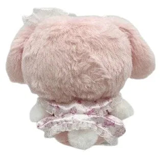 Sanrio My Melody White Strawberry Tea Time Fluffy Plush Toy
