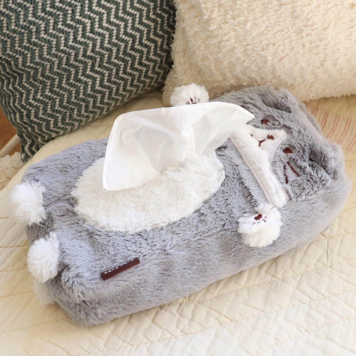 Fuku Fuku Nyanko Hanging Tissue Box Cover